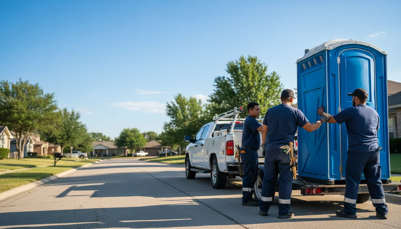 Portable Toilet Rental in Winters, TX near me